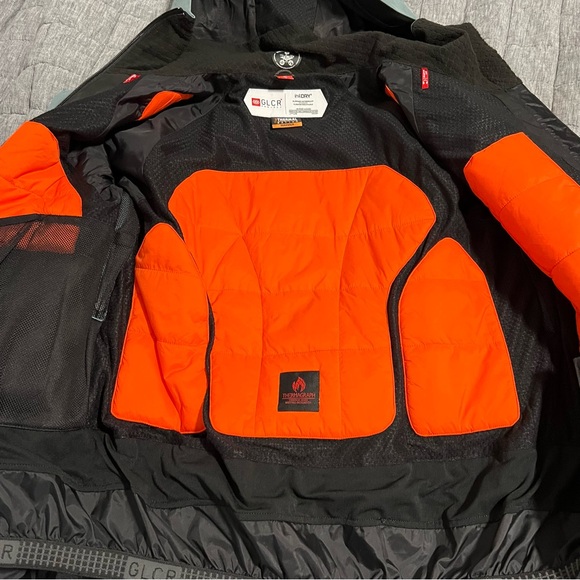 686 Men's Hydra Thermagraph Jacket - Goblin Blue Colorblock - Picture 4 of 8